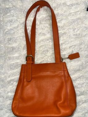 Coach Soho Buckle Tote Bag, Orang model #4157